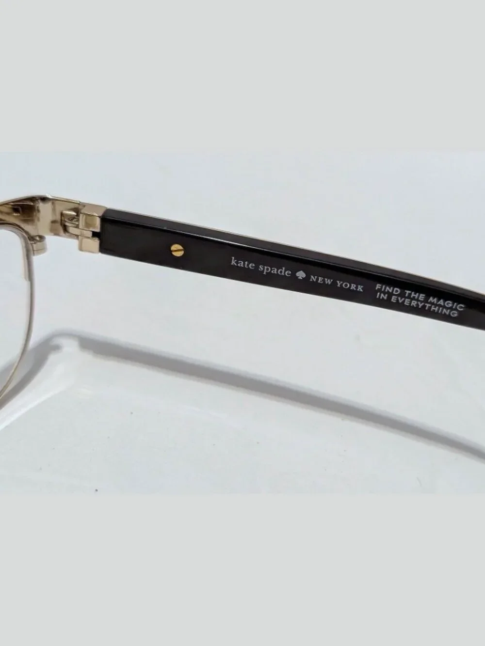 Kate Spade Diandra INA Eyeglasses Frames Womens Black Floral 51-17 140